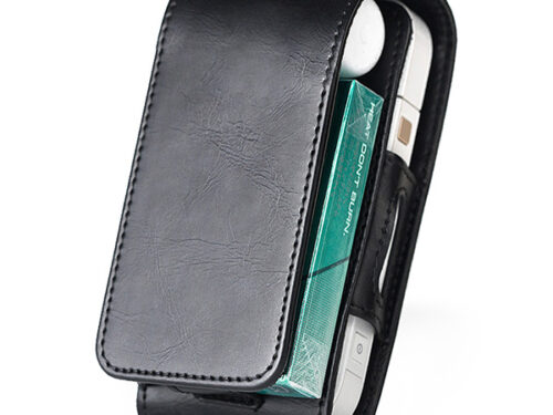 Θηκη DD Iqos Classic Δερματινη Μαυρη