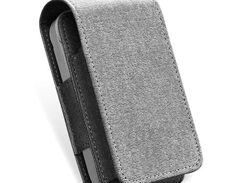 Θηκη DD Iqos Fashion Υφασμάτινη Ανοιχτό Γκρί
