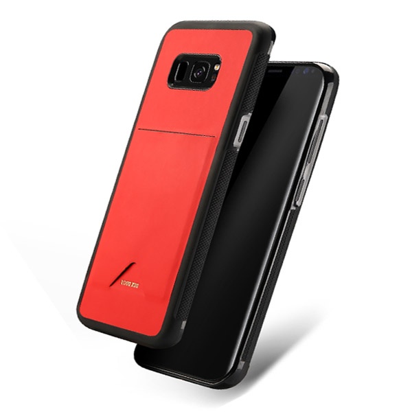 Θηκη DD Pocard Για Samsung G955 Galaxy S8+ Κοκκινη