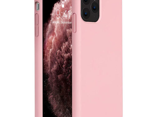 Θηκη Liquid Silicone για Apple iPhone 11 Pro Ροζ