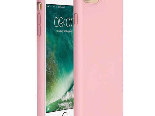 Θηκη Liquid Silicone για Apple iPhone 6+ / 6s+ Ροζ