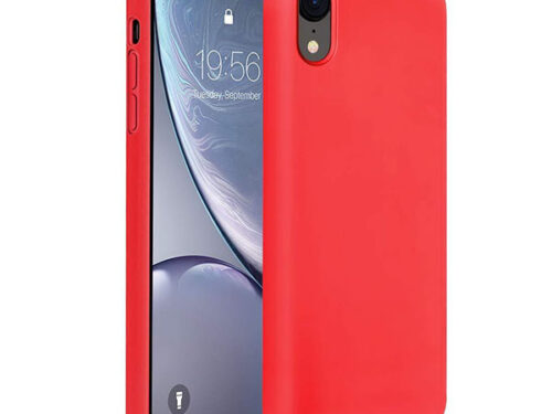 Θηκη Liquid Silicone για Apple iPhone XR Κοκκινη