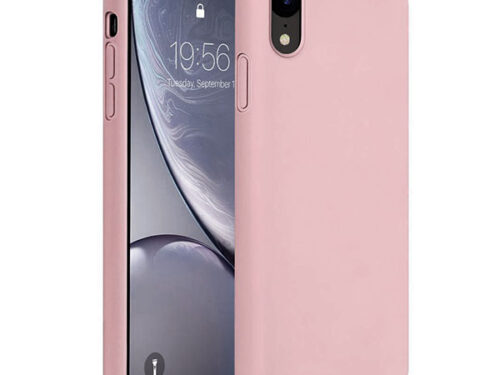 Θηκη Liquid Silicone για Apple iPhone XR Ροζ