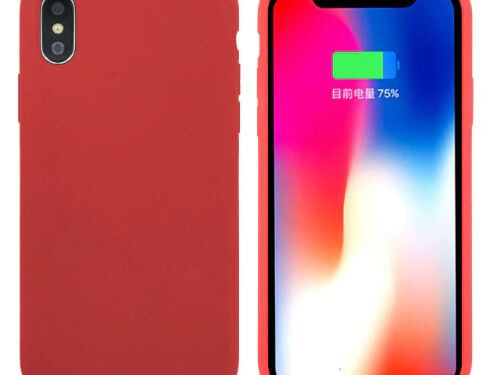 Θηκη Liquid Silicone για Apple iPhone X/Xs Κοκκινη