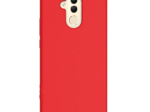 Θηκη Liquid Silicone για Huawei Mate 20 lite Κοκκινη