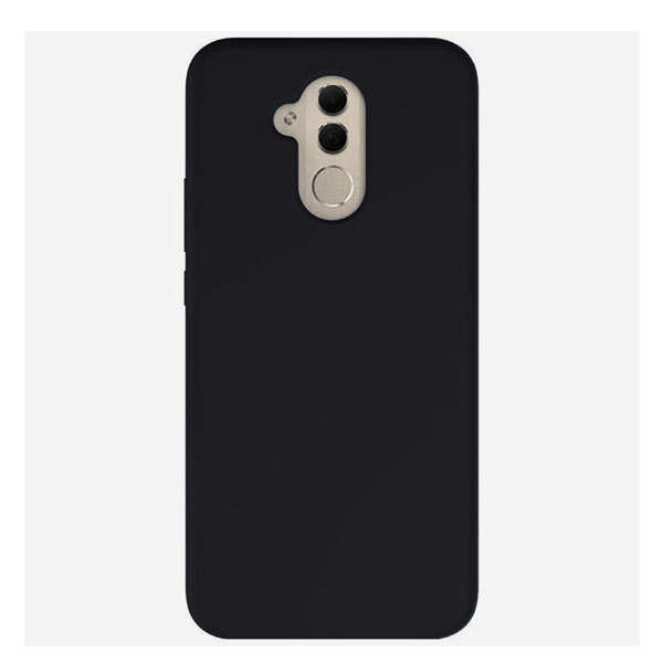 Θηκη Liquid Silicone για Huawei Mate 20 lite Μαυρη