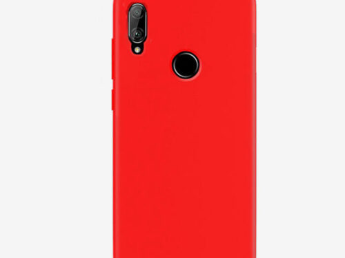 Θηκη Liquid Silicone για Huawei P smart 2019 Κοκκινη