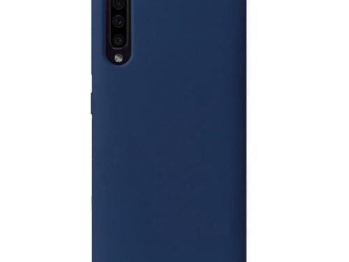 Θηκη Liquid Silicone για Samsung A505 Galaxy A50 Σκουρο Μπλε