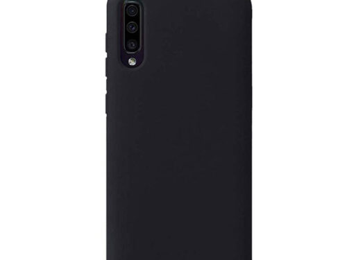 Θηκη Liquid Silicone για Samsung A705 Galaxy A70 Μαυρη