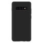 Θηκη Liquid Silicone για Samsung G975 Galaxy S10+ Μαυρη