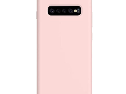 Θηκη Liquid Silicone για Samsung G975 Galaxy S10+ Ροζ