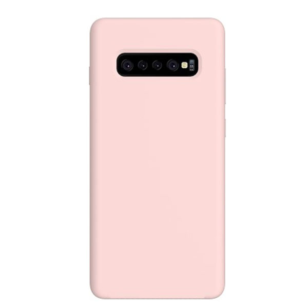 Θηκη Liquid Silicone για Samsung G975 Galaxy S10+ Ροζ