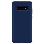 Θηκη Liquid Silicone για Samsung G975 Galaxy S10+ Σκουρο Μπλε