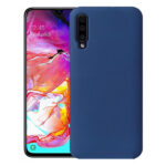 Θηκη Liquid Silicone για Samsung Galaxy A30s Σκουρο Μπλε