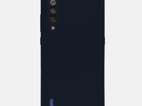 Θηκη Liquid Silicone για Xiaomi Mi 9 Lite Σκουρο Μπλε
