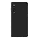 Θηκη Liquid Silicone για Xiaomi Mi 9 Μαυρη