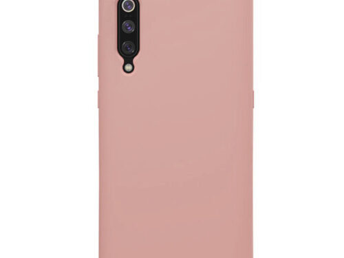 Θηκη Liquid Silicone για Xiaomi Mi 9 Ροζ