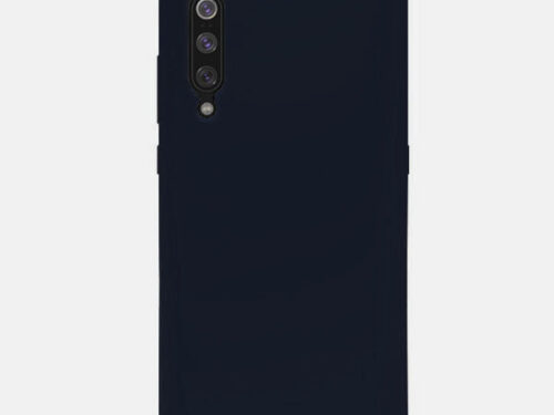 Θηκη Liquid Silicone για Xiaomi Mi 9 Σκουρο Μπλε