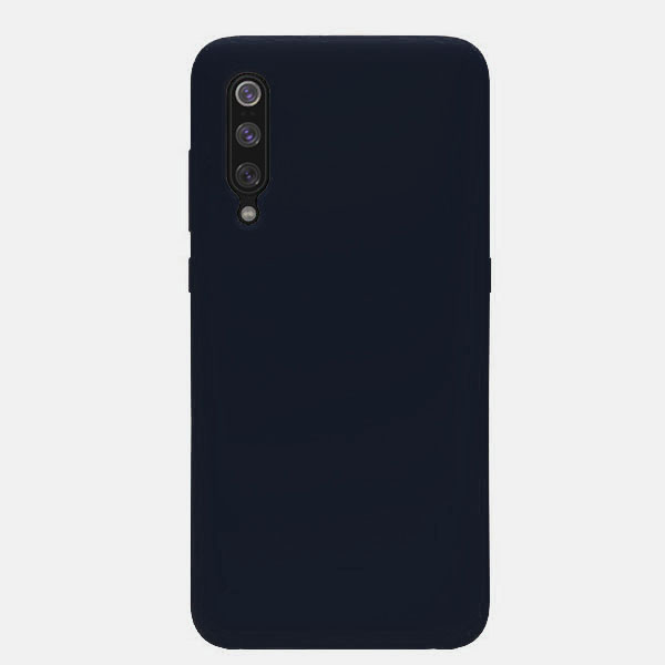 Θηκη Liquid Silicone για Xiaomi Mi 9 Σκουρο Μπλε