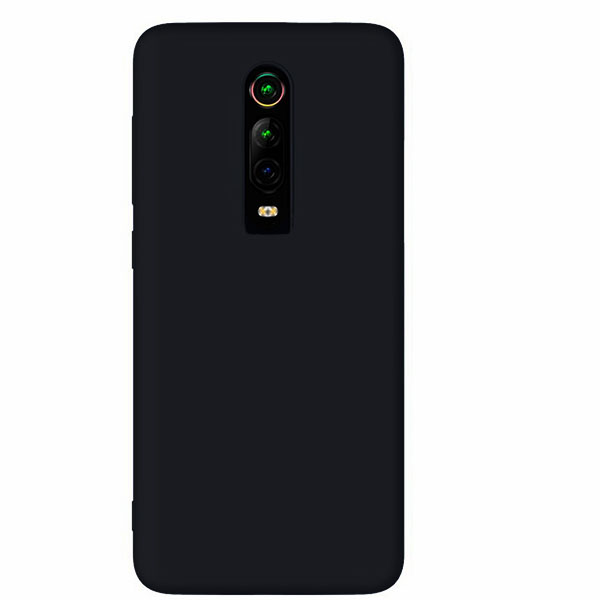 Θηκη Liquid Silicone για Xiaomi Mi 9T / Mi 9T Pro Μαυρη