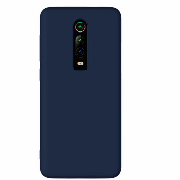 Θηκη Liquid Silicone για Xiaomi Mi 9T / Mi 9T Pro Σκουρο Μπλε
