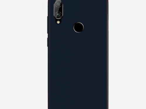 Θηκη Liquid Silicone για Xiaomi Redmi Note 7 Σκουρο Μπλε