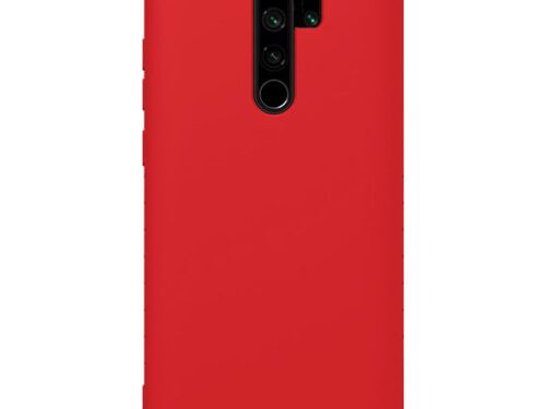 Θηκη Liquid Silicone για Xiaomi Redmi Note 8 Pro Κοκκινη