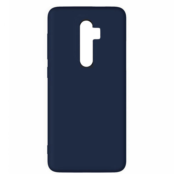 Θηκη Liquid Silicone για Xiaomi Redmi Note 8 Pro Σκουρο Μπλε