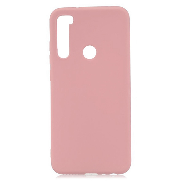 Θηκη Liquid Silicone για Xiaomi Redmi Note 8 Ροζ