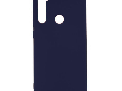 Θηκη Liquid Silicone για Xiaomi Redmi Note 8 Σκουρο Μπλε