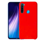 Θηκη Liquid Silicone για Xiaomi Redmi Note 8T Κοκκινη