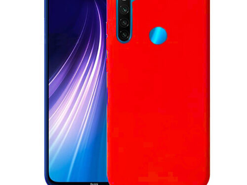 Θηκη Liquid Silicone για Xiaomi Redmi Note 8T Κοκκινη