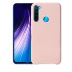 Θηκη Liquid Silicone για Xiaomi Redmi Note 8T Ροζ