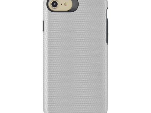 Θηκη Triangle Series Για Apple iPhone 7+ Ασημι