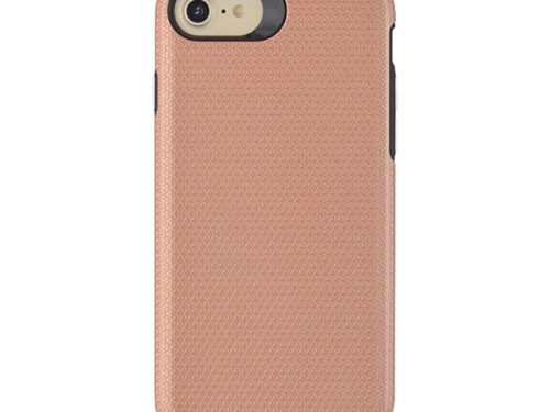 Θηκη Triangle Series Για Apple iPhone 7+ Ροζ Χρυσο