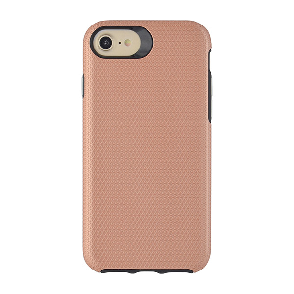 Θηκη Triangle Series Για Apple iPhone 7+ Ροζ Χρυσο