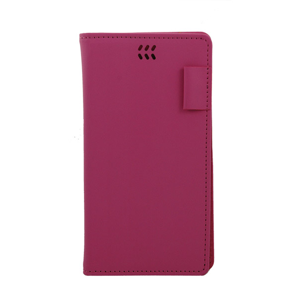 Θηκη Πορτοφολι Universal Με Βεντουζες XL Φουξια 4.7'' - 5.2''