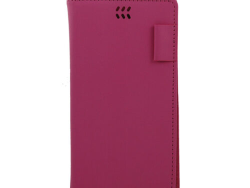 Θηκη Πορτοφολι Universal Με Βεντουζες XXL Φουξια 5.5'' - 6.0''