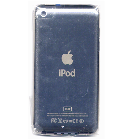 Καλλυμα Μπαταριας Για Apple iPod GEN.4 Ασημι 8G Με Πλαστικο Frame Και Κουμπι On/Off OR
