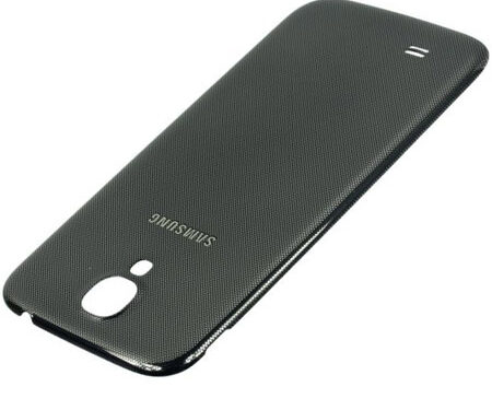 Καλυμα Μπαταριας Για Samsung Galaxy S4 i9500 / i9505 Δερματινο Μαυρο