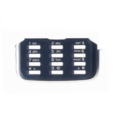 Καλυμμα Αριθμητικου Πληκτρολογιου Προσοψης Για Nokia N82 OR Ασημι