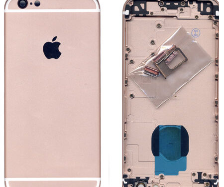 Καλυμμα Μπαταριας Για Apple iPhone 6S Ροζ Χρυσο OEM