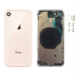 Καλυμμα Μπαταριας Για Apple iPhone 8+ Χρυσο Με Frame Grade A