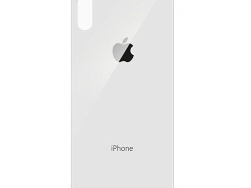 Καλυμμα Μπαταριας Για Apple iPhone X Ασπρο Τζαμι
