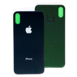 Καλυμμα Μπαταριας Για Apple iPhone X Μαυρο Τζαμι