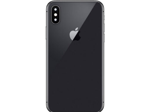 Καλυμμα Μπαταριας Για Apple iPhone X Μαυρο με Frame Grade A