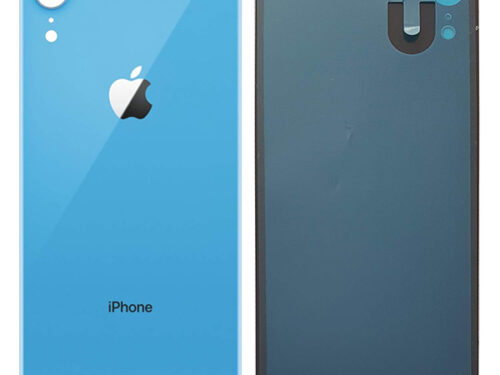 Καλυμμα Μπαταριας Για Apple iPhone XR Γαλαζιο Τζαμι