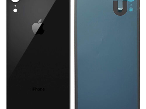 Καλυμμα Μπαταριας Για Apple iPhone XR Μαυρο Τζαμι