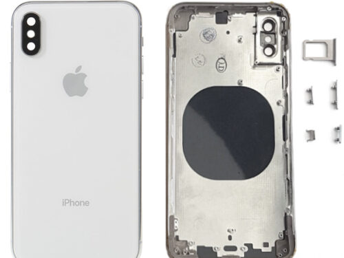 Καλυμμα Μπαταριας Για Apple iPhone XS Max Ασπρο Με Frame