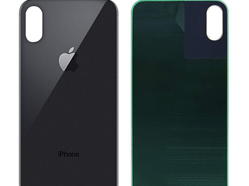 Καλυμμα Μπαταριας Για Apple iPhone XS Max Μαυρο Τζαμι